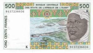 500 Francs p.710Ka 1991